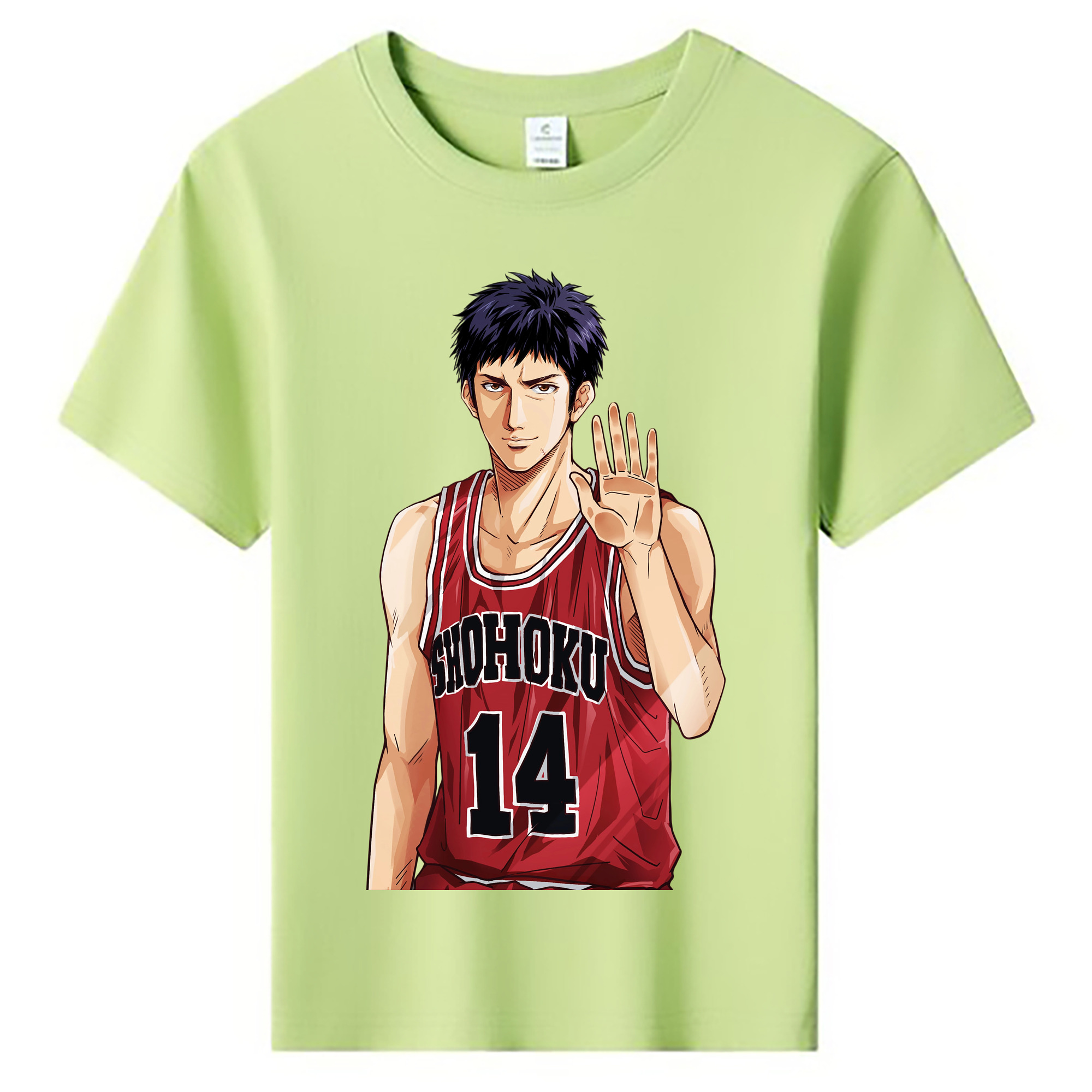 （画像用） SLAM DUNK／スラムダンク 綿100％キッズTシャツ（フロントプリント）